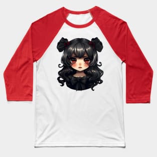 Gothic lolita anime Baseball T-Shirt